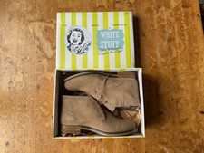 WHITE STUFF SUEDE BROWN