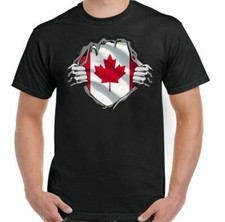CANADA FLAG T-SHIRT Canadian