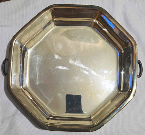 Octagonal silver polished - octagonal,