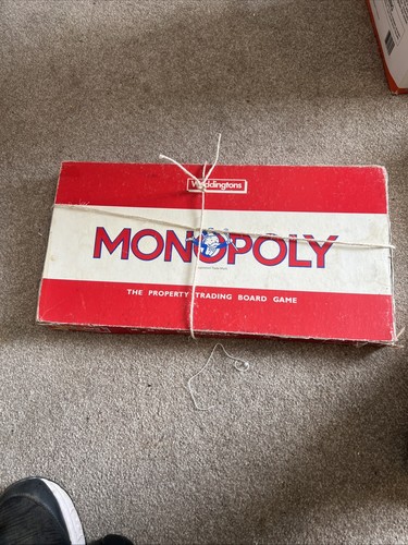 Vintage waddingtons monopoly - vintage,