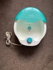 Visiq Foot Spa with Heat Massage Bubbles