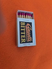 Ansells Bitter Matchbox with