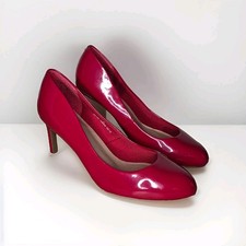 Marks & Spencer Women's Court Heels Size 4 In Raspberry Pink NEW.