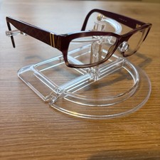 Ladies Gucci GG3198 O37 53mm Eyeglass Frames Brown Violet Designer Glasses RX