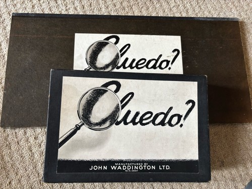 Original vintage cluedo - original,