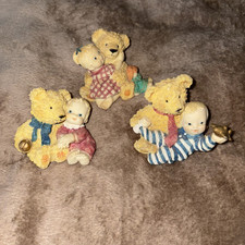 The Leonardo Collection Teddy Bear (3 X ornaments)