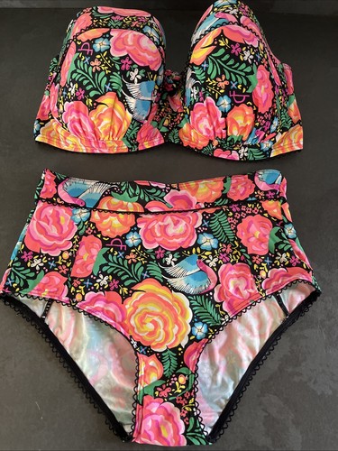 Ladies black pink - &,