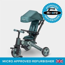 Micro Scooters Micro Flexi Trike TR0022 Tricycle Green Matcha From 6 Months+.