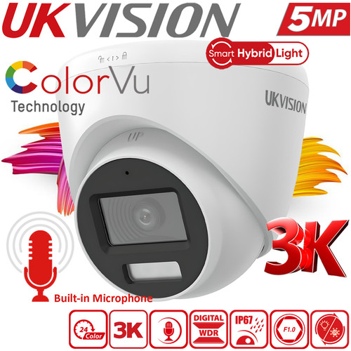 Ukvision 5mp colorvu - colorvu, cctv