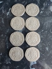 Rare 1982 20p Pieces Eight In