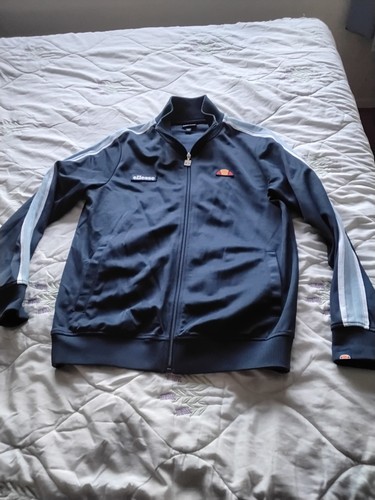 Ellesse blue tracksuit top - ellesse,