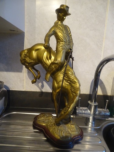 Rare large high - high, brass