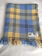 Burkraft Pure New Wool 100% Lambswool Blanket Throw 53"x60" (134x153cm)