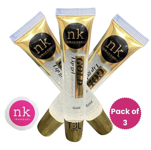 Lip gloss gel - gloss, gold