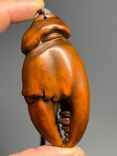 Antique Japanese Wood Carved