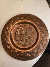 15" arts & crafts copper