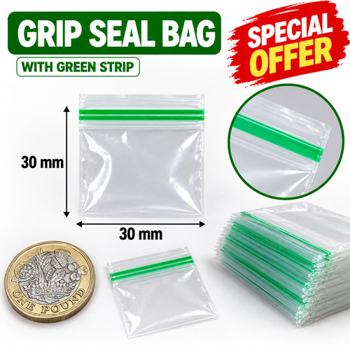Grip seal bags clear - seal,