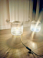 Pair of Ikea Solklint Table