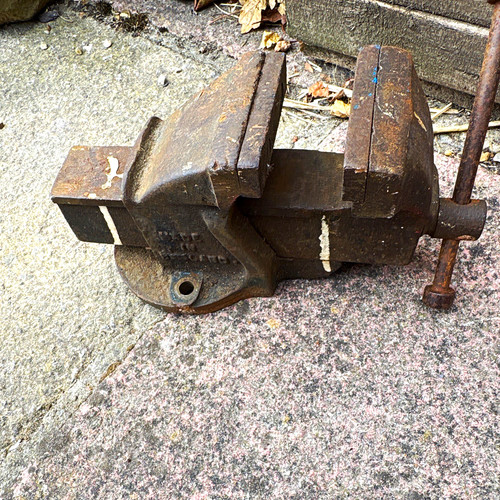 Record bench vice 3in - bench,