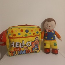 Mr Tumble Satchel Shoulder Bag And Mr Tumble Plush (No Longer Has Battery Pack)