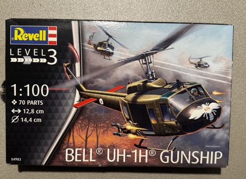 Revell bell gunship - uh-1h,