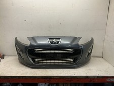 PEUGEOT 308 2011 COMPLETE FRONT BUMPER KTH GREY