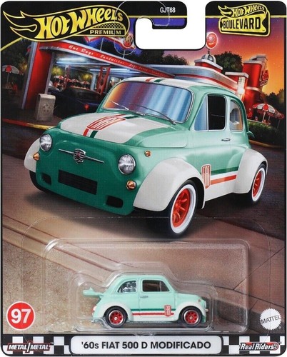 Hot wheels boulevard 60s fiat - wheels, '60s
