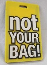 Luggage Tags Funky Airport Travel Bag Warning Message Holiday Suitcase Xmas