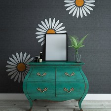 Large Daisy Stencil - Reusable