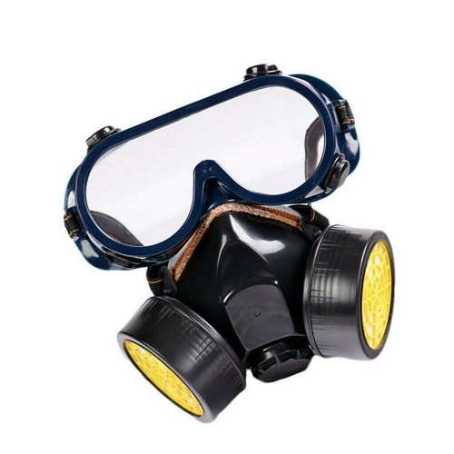 Gas mask and - mask, breaking