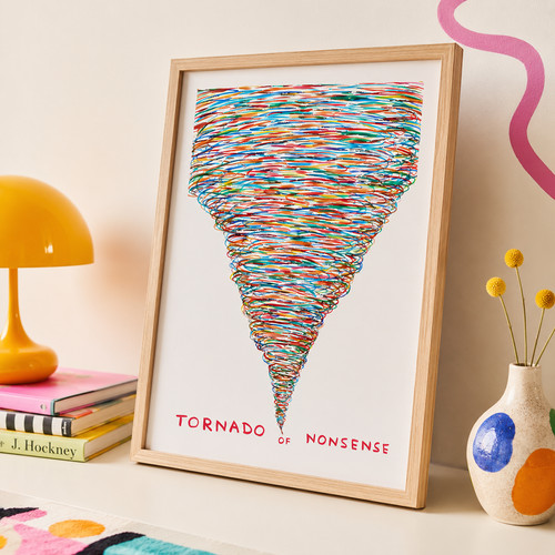 David shrigley tornado - tornado, of
