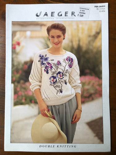 Jaeger 6453 knitting pattern