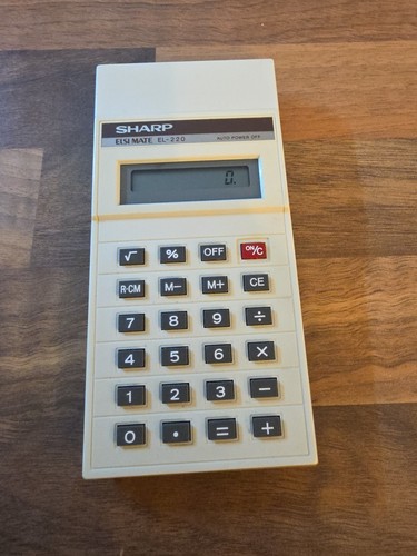 Sharp elsi mate 220 - el, vintage