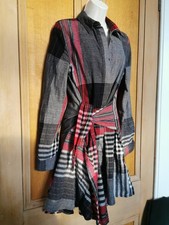 NEXT TARTAN PLAID DRESS 14 UK