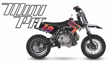 2025 GRAPHICS 65cc Stomp Mini Pit SemiAuto petrol Motocross, petrol pitbike dirt
