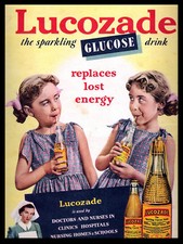 lucozade, retro vintage style