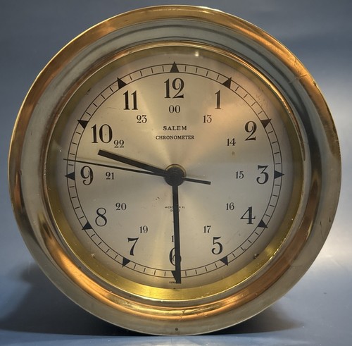 Rare salem ships clock - ships,