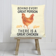 Funny Chicken Cushion Cover