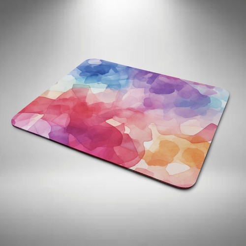 Water colour mouse mat pad - colour,