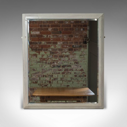 Large antique wall mirror - wall,