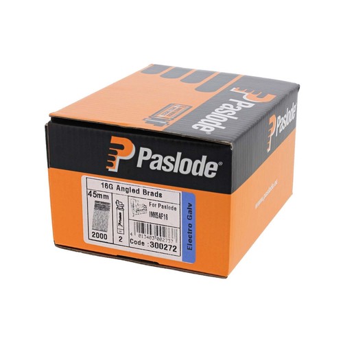 Paslode 45mm angled brads - brads, for