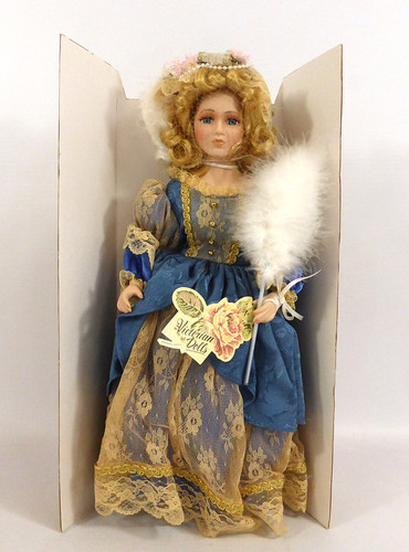 Vintage porcelain doll grace - doll, 'grace'