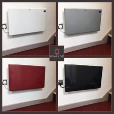 Slimline Electric Panel Heaters Convector Radiators NOVA Live R / Wall Mounted
