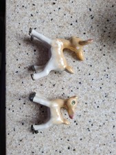 Threr Vintage Ceramic Deer