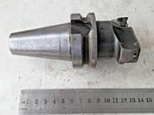 BT 40 arbor fitted 2 tipped carbide flycutter? approx. 60 mm dia.. 16 mm drawbar