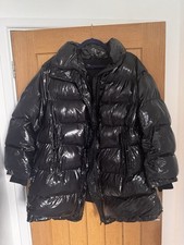 ZARA Oversized Glossy Puffer