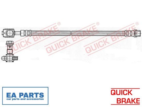 Brake hose for seat - exeo, quick