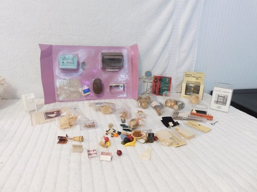Lot mixed vintage dollhouse - vintage,