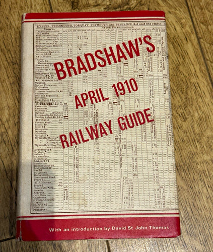 Bradshaw april 1910 railway - 1910,