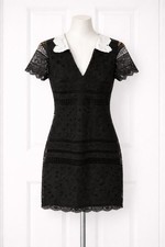 ZARA Woman Black Lace Dress